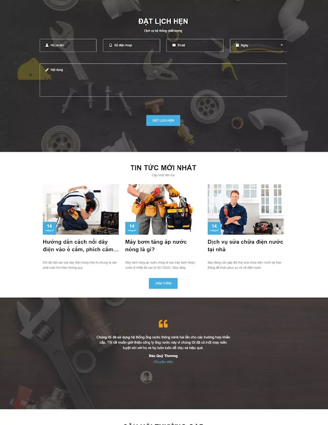 Giao diện web giới thiệu Doanh nghiệp - Công ty - Dịch vụ Giao diện web giới thiệu Doanh nghiệp - Công ty - Dịch vụ